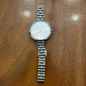 Silver Kate spade watch